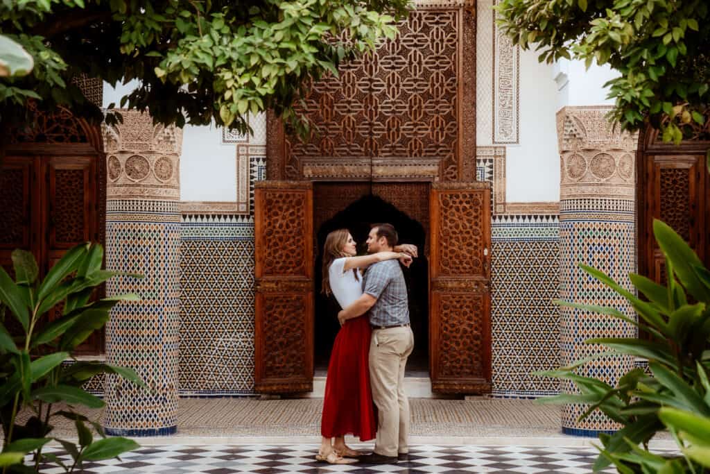 Romantic Photo Day in Marrakech dar el bacha
