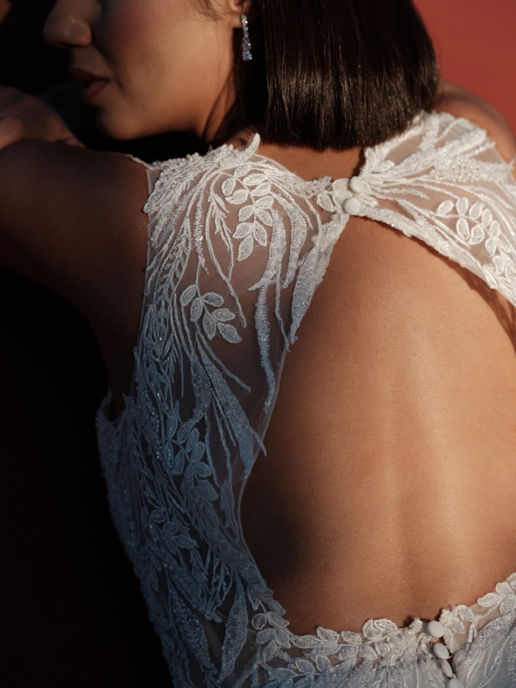 a bride in a wedding dress