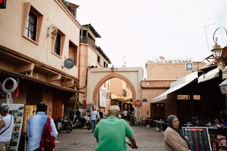 Marrakech wedding videographer, medina