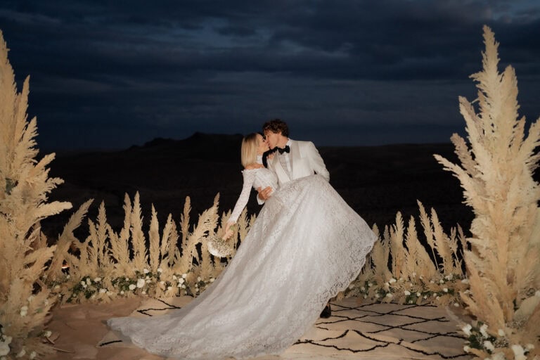 italien elopement wedding in agafay desert